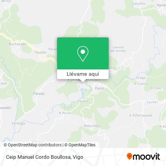 Mapa Ceip Manuel Cordo Boullosa