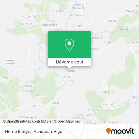 Mapa Horno Integral Pandaran