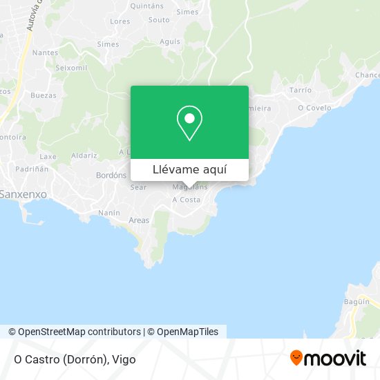 Mapa O Castro (Dorrón)