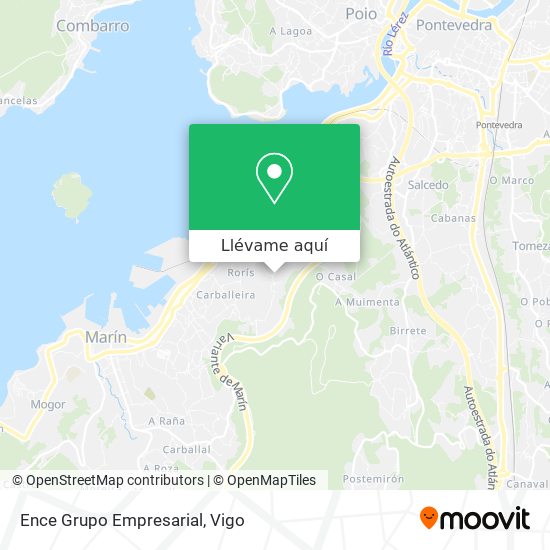 Mapa Ence Grupo Empresarial