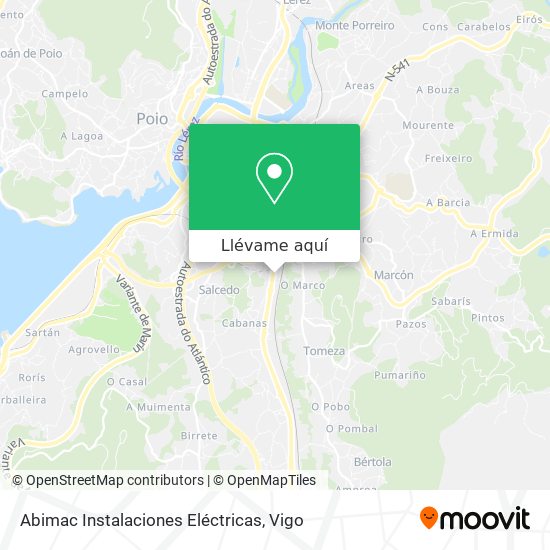 Mapa Abimac Instalaciones Eléctricas