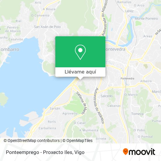 Mapa Ponteemprego - Proxecto Iles