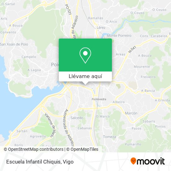 Mapa Escuela Infantil Chiquis