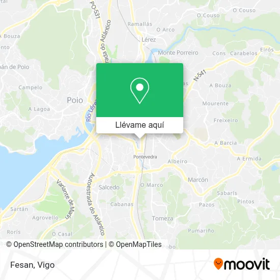 Mapa Fesan