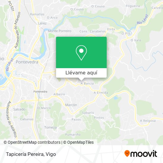 Mapa Tapicería Pereira