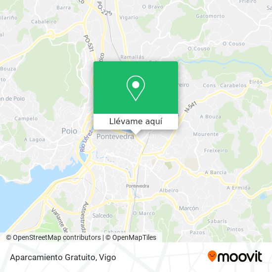 Mapa Aparcamiento Gratuito