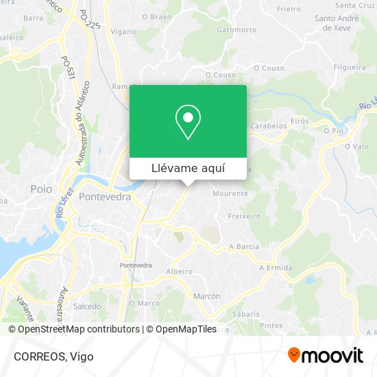 Mapa CORREOS