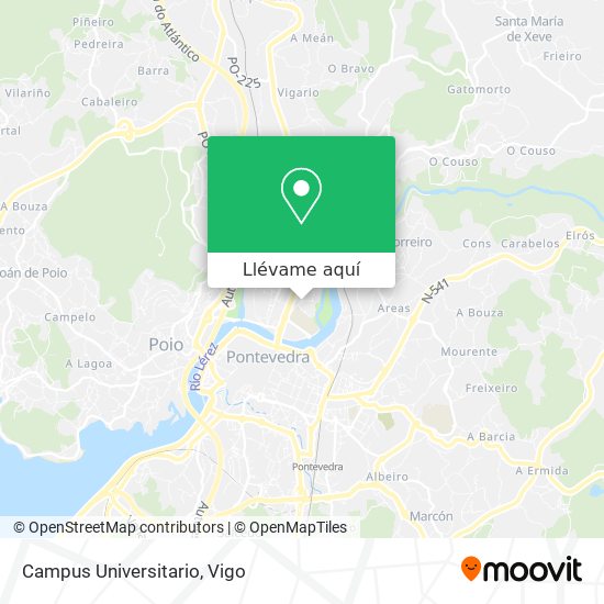 Mapa Campus Universitario