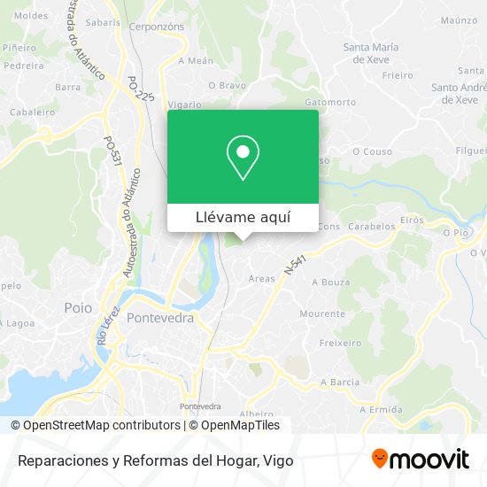 Mapa Reparaciones y Reformas del Hogar