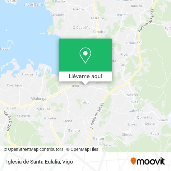Mapa Iglesia de Santa Eulalia