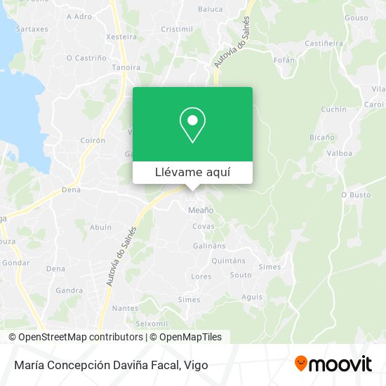 Mapa María Concepción Daviña Facal