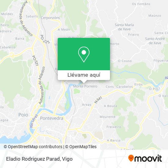 Mapa Eladio Rodriguez Parad