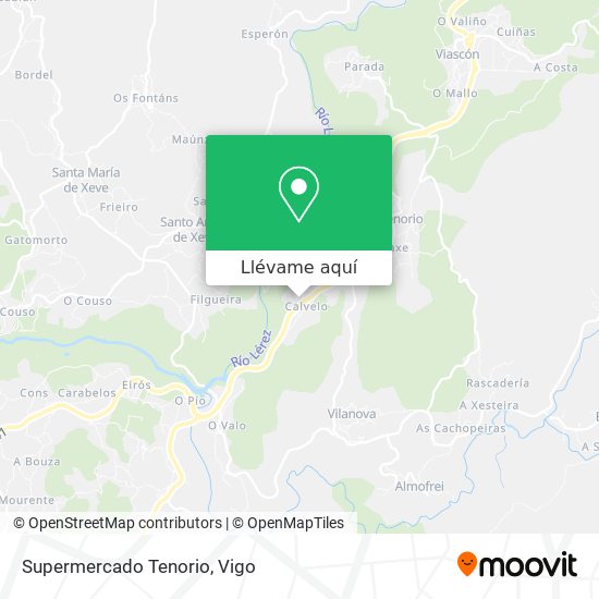 Mapa Supermercado Tenorio