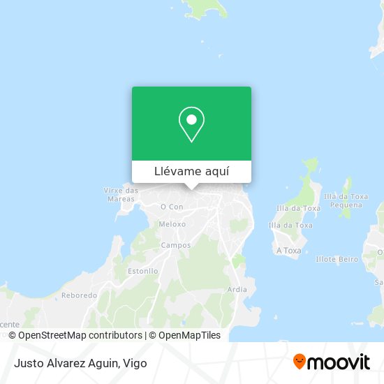 Mapa Justo Alvarez Aguin