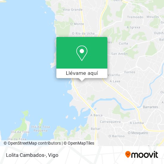 Mapa Lolita Cambados-