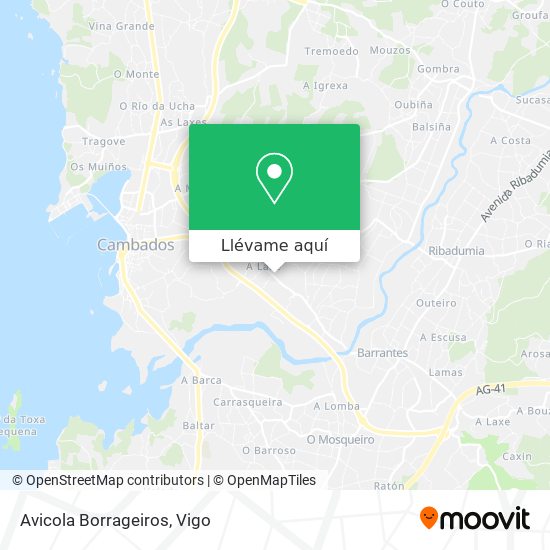 Mapa Avicola Borrageiros