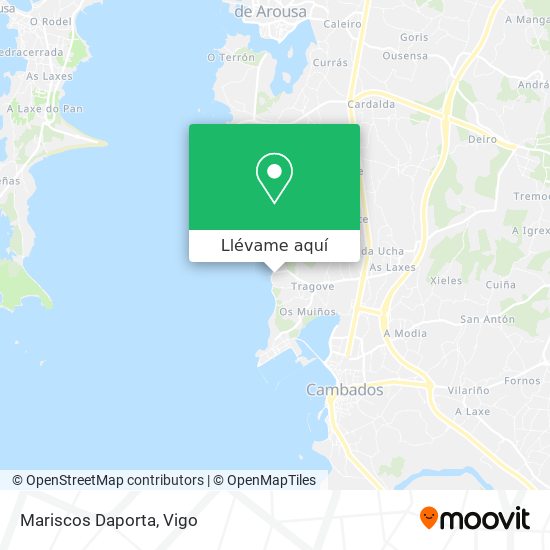 Mapa Mariscos Daporta