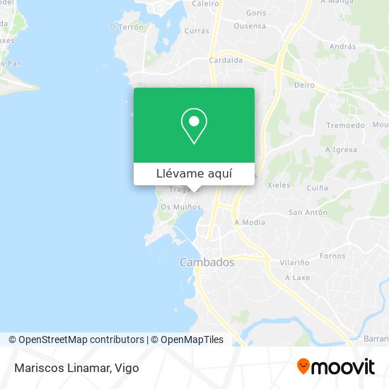 Mapa Mariscos Linamar