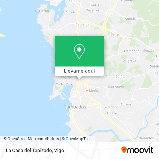 Mapa La Casa del Tapizado