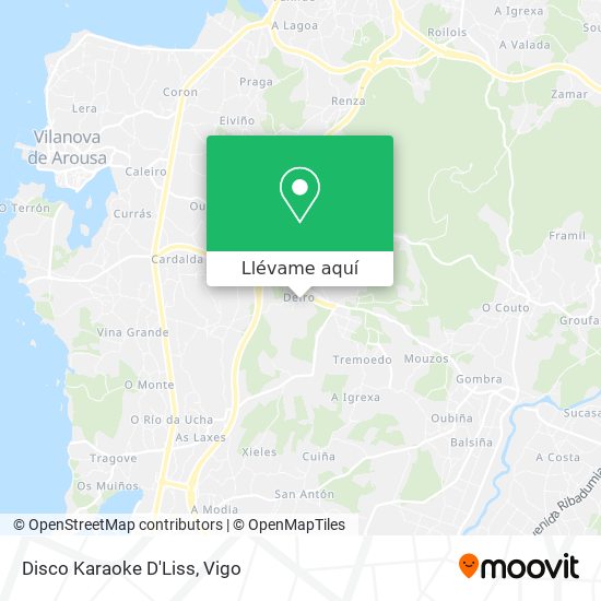 Mapa Disco Karaoke D'Liss