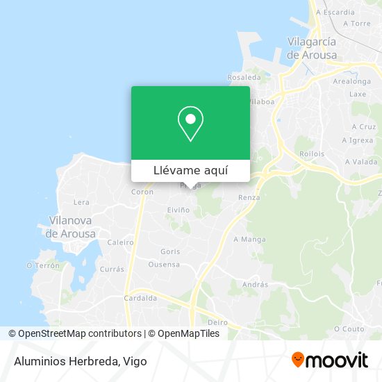 Mapa Aluminios Herbreda