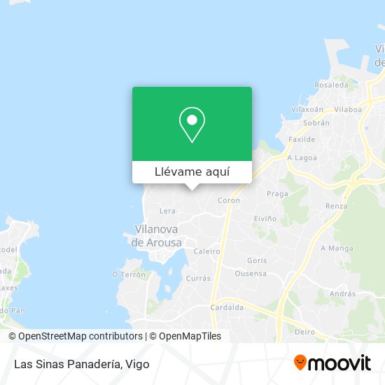 Mapa Las Sinas Panadería