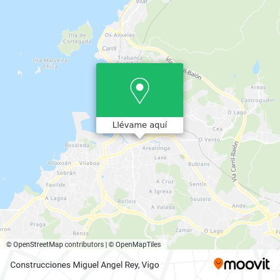 Mapa Construcciones Miguel Angel Rey