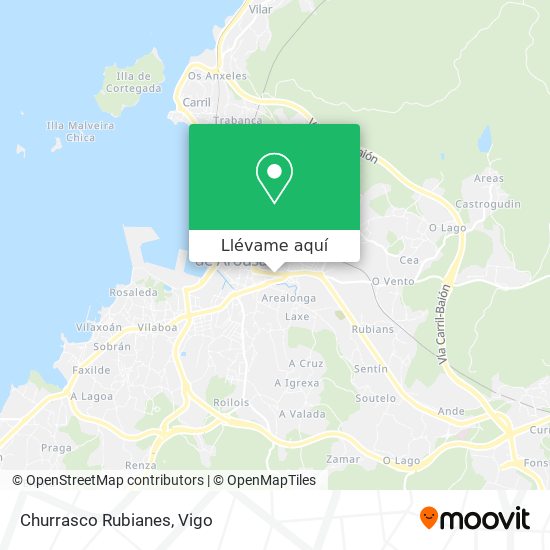 Mapa Churrasco Rubianes