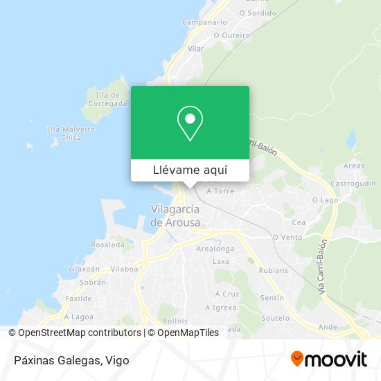 Mapa Páxinas Galegas
