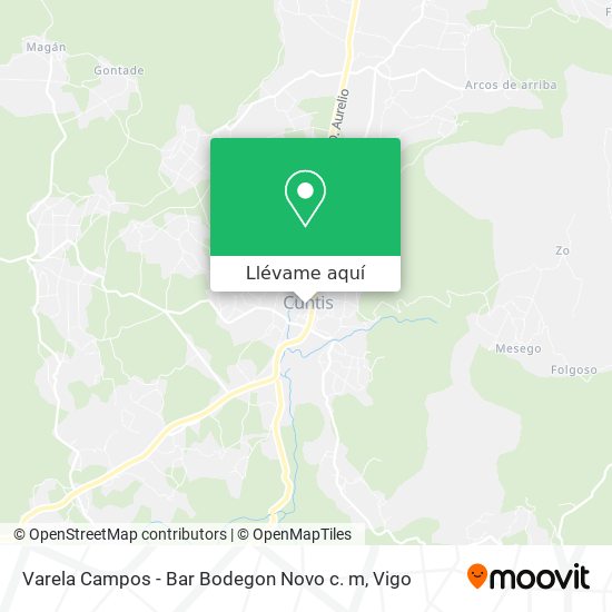 Mapa Varela Campos - Bar Bodegon Novo c. m