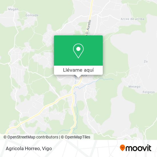 Mapa Agricola Horreo