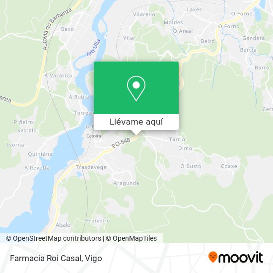 Mapa Farmacia Roi Casal