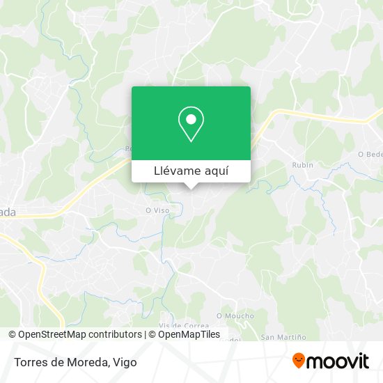 Mapa Torres de Moreda