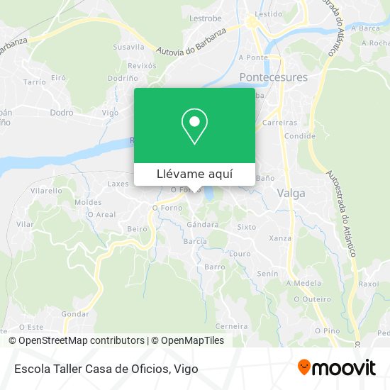 Mapa Escola Taller Casa de Oficios
