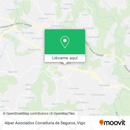 Mapa Alper Asociados Correduria de Seguros
