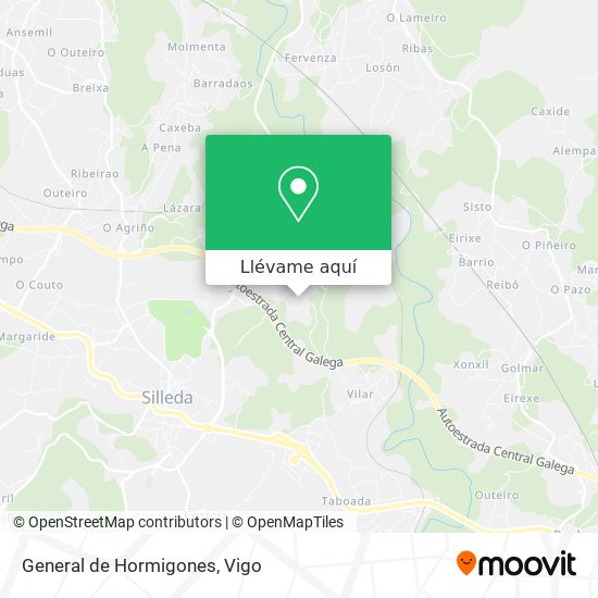 Mapa General de Hormigones