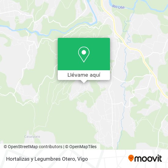 Mapa Hortalizas y Legumbres Otero