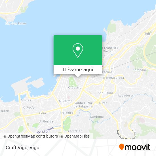 Mapa Craft Vigo