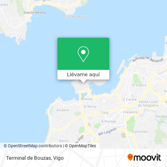 Mapa Terminal de Bouzas