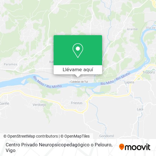 Mapa Centro Privado Neuropsicopedagógico o Pelouro