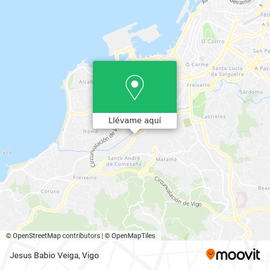 Mapa Jesus Babio Veiga