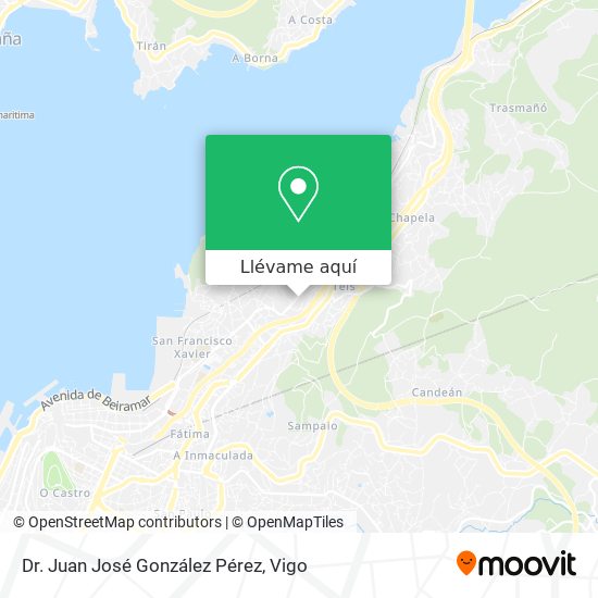 Mapa Dr. Juan José González Pérez