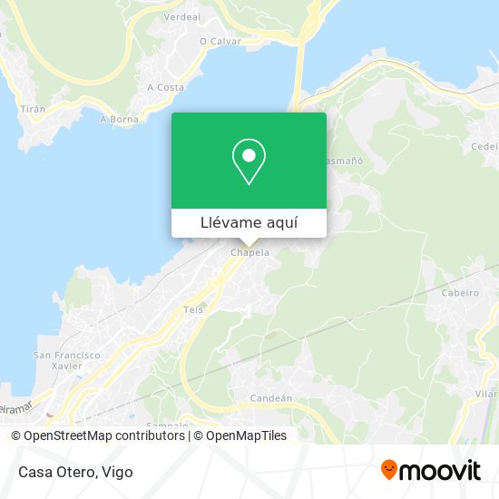 Mapa Casa Otero