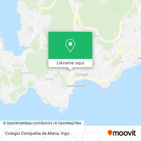 Mapa Colegio Compañia de Maria