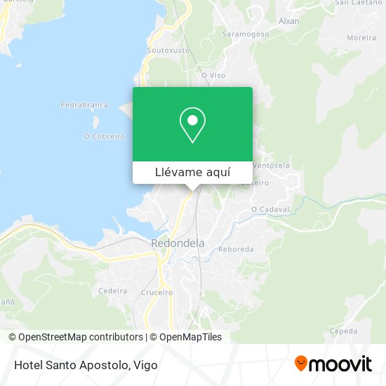 Mapa Hotel Santo Apostolo