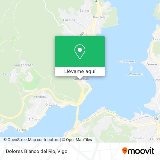 Mapa Dolores Blanco del Rio
