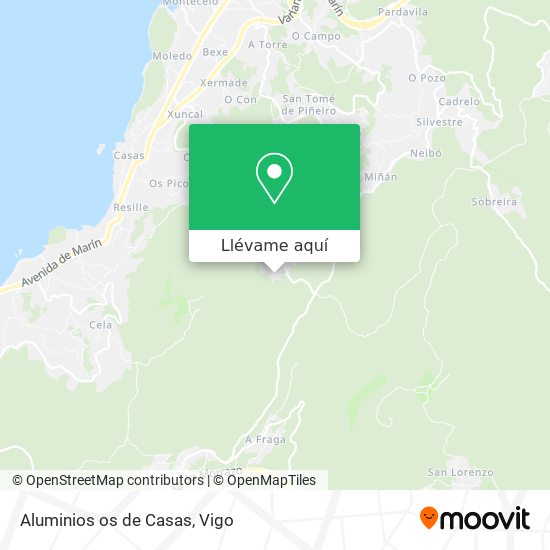 Mapa Aluminios os de Casas