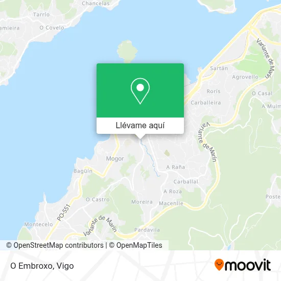 Mapa O Embroxo