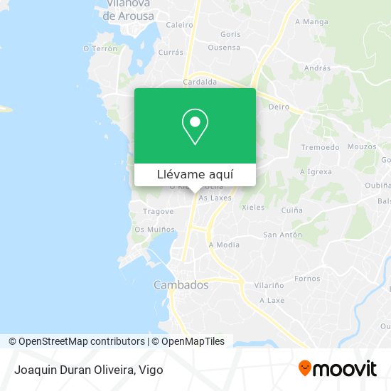 Mapa Joaquin Duran Oliveira