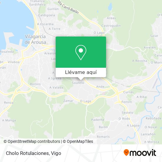 Mapa Cholo Rotulaciones